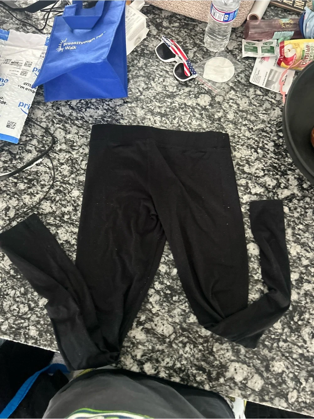 Aeropostale Black Girls' Stretch Leggings